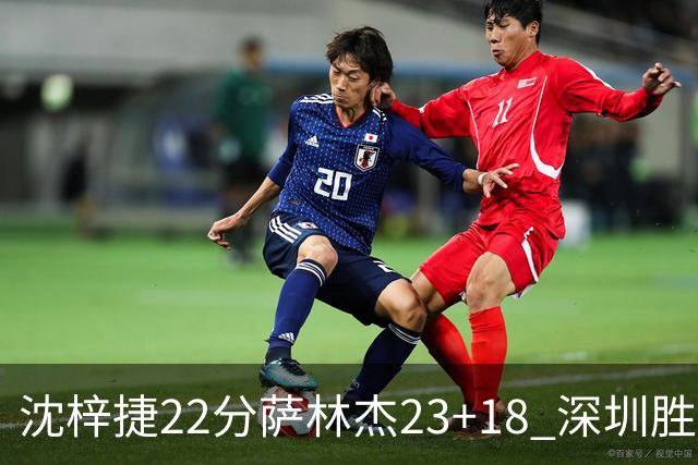 沈梓捷22分萨林杰23+18 深圳胜浙江总比分2-1
