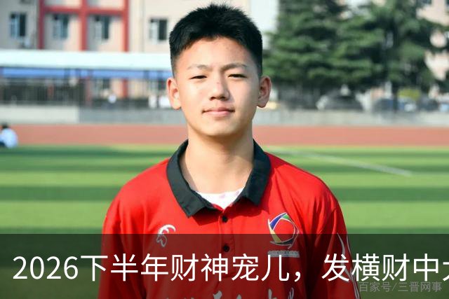 2026下半年财神宠儿，发横财中大奖，多吉富贵无灾有喜的三大生肖