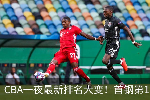 CBA一夜最新排名大变！首钢第1，辽篮第5，广东第7，山东仅排第11