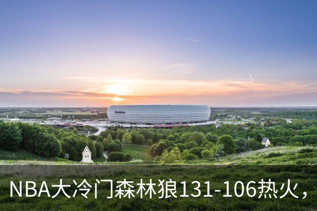 NBA大冷门森林狼131-106热火，字母哥被罚出场，84分先生全场最差